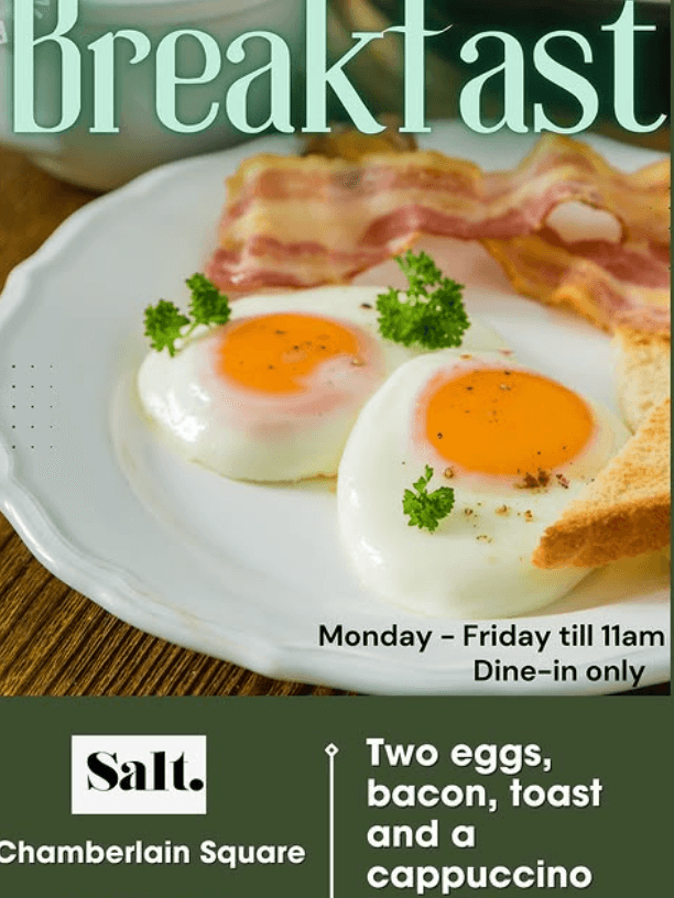 Breakfast Special at Salt , East London 