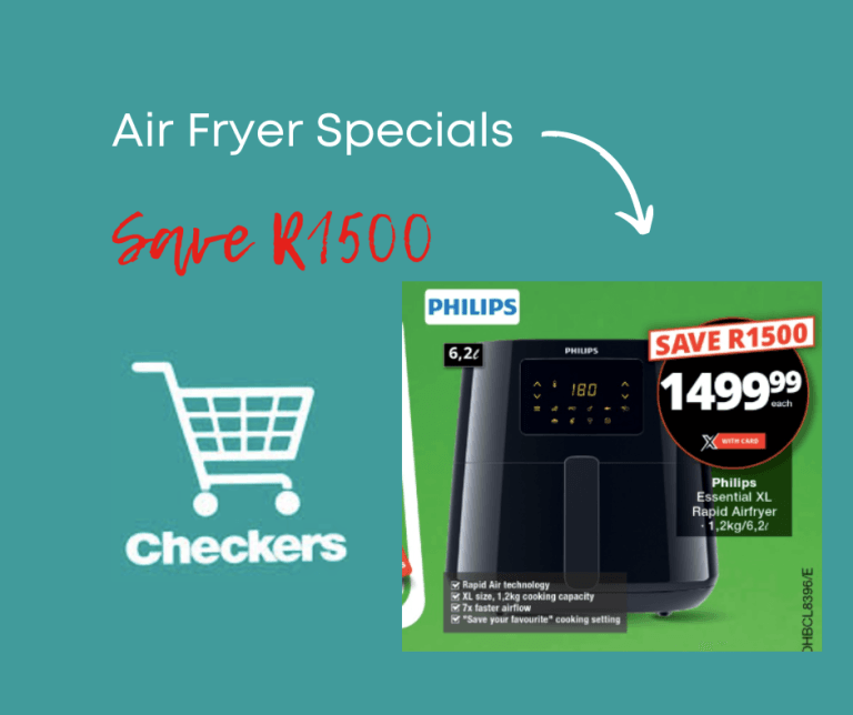 Checkers Specials: Sizzling Air Fryer Special Alert!