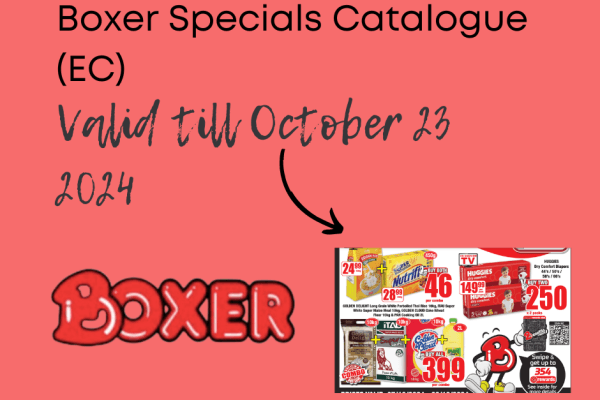 Boxer Specials Catalogue (EC)