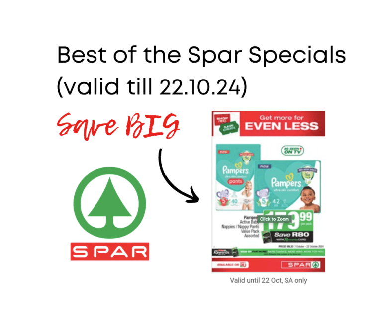 Incredible SPAR Specials: (Valid till 22.10.24)