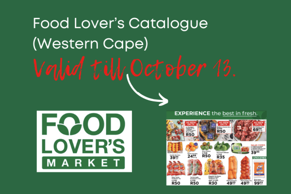 latest Food Lovers Market Catalogue Western Cape