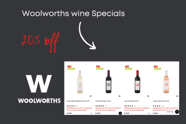 latest woolworths wine specials