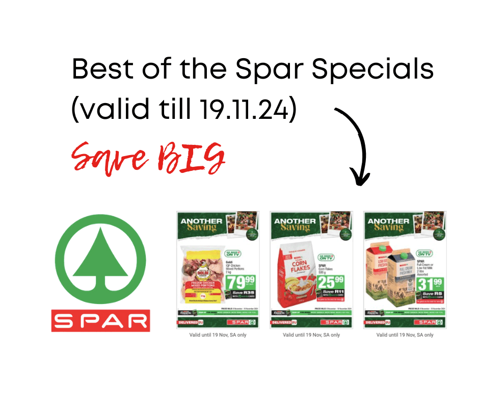 Latest Spar Specials 19.11.2024