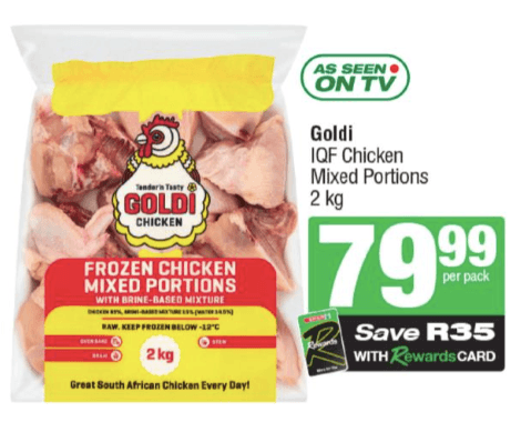 Chicken Spar Specials