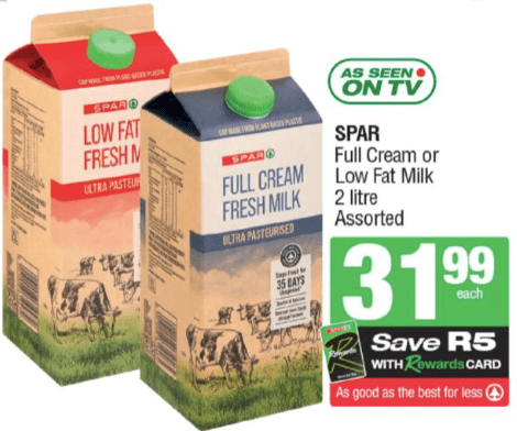 Milk Spar Specials