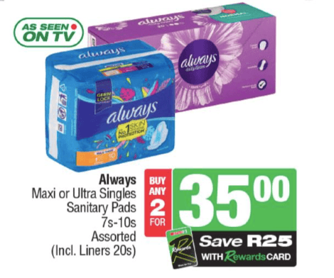 Spar specials for pads