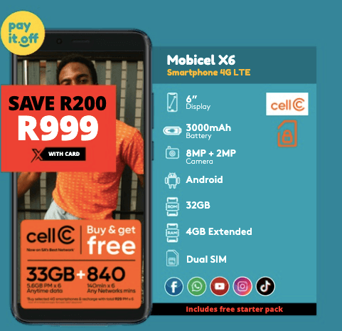 Mobicel Checkers Phones Specials