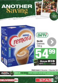 Latest spar specials