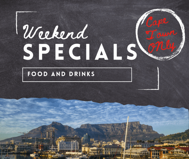 Weekend Specials Cape Town: A Culinary Adventure