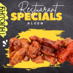 Thursday specials Bloemfontein