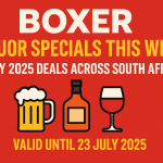Boxer Liquor Special for This Week