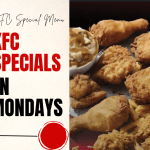 KFC Specials on Monday