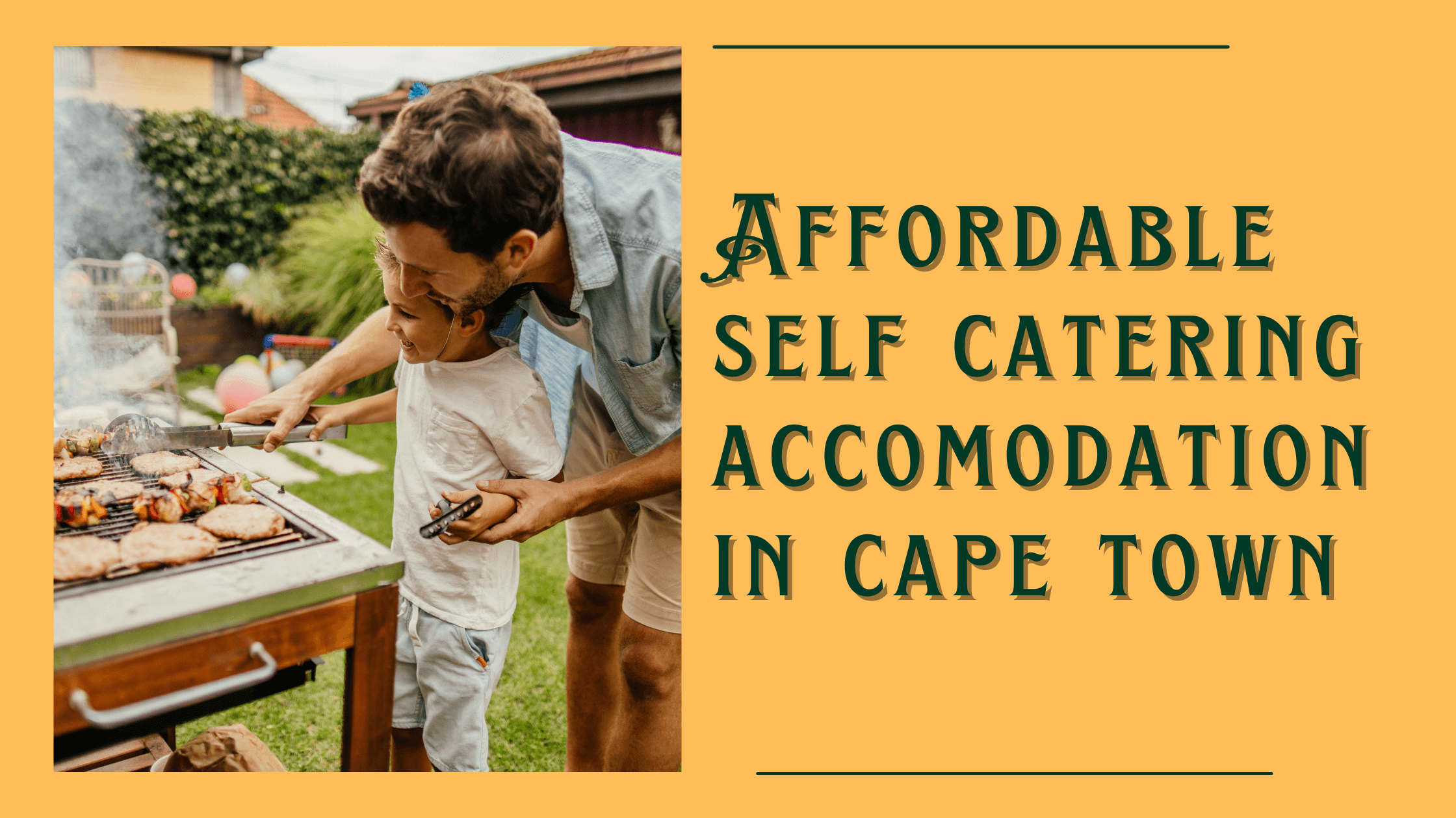 affordable accommodation in Cape Town self catering