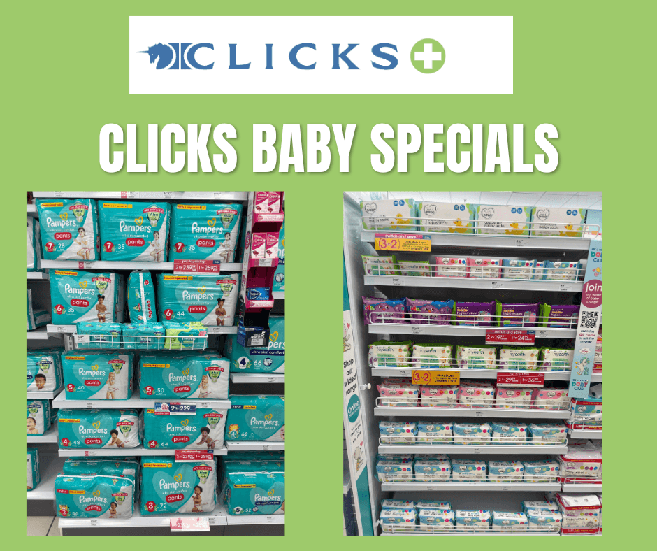 clicks baby specials, nappy specials