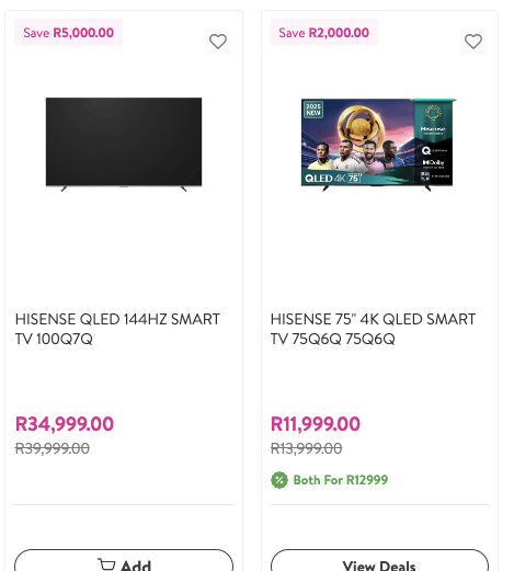 ​​tv specials at game